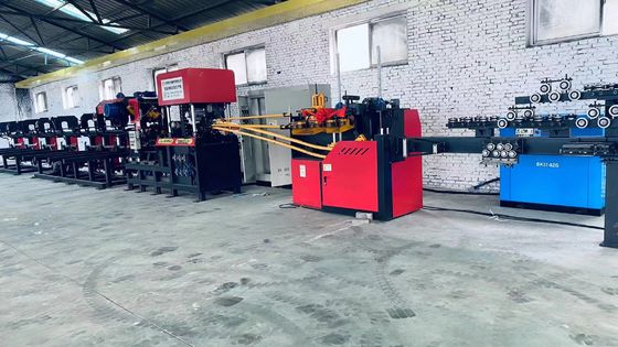 6-12mm çaplı çelik çubuk kaynak makinesi, ±5mm/m uzunluk hatası