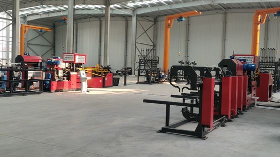 Yan Çubuğunun Diametresi 4-7mm Çelik Çubuğu Kaynak Makinesi Uzunlukta ±5mm/m Hata