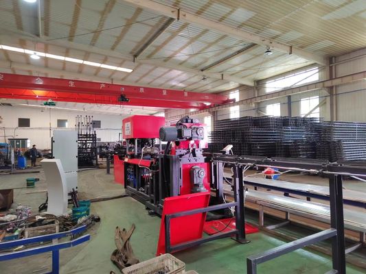 Endüstriyel sınıf kare boru kaynak makinesi truss kaynak üretim hattı