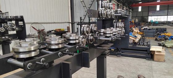 47000x3500x4000mm Gattice Girder Welding Line-Truss Profesyonel 0.8MPa Hava Basıncı