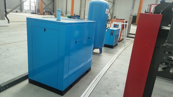PLC endüstriyel vida kompresörü hava kurutma makinesi ile doğrudan kemer sürüş sistemi
