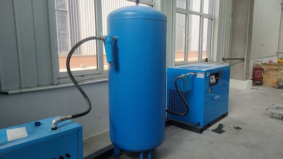 Düşük boşaltma sıcaklığı hava vida kompresörü 5.5m3/Min gaz yer değiştirme ile