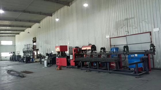 Rebar Otomatik Tel Ağı Kaynak Makinesi 400-500A PLC Kontrolü