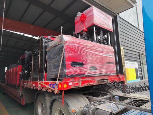 6-12 mm çaplı çelik çubuk kaynak makinesi AC380V 50Hz 12-15m/min