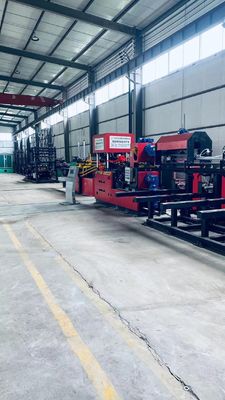 Dokunmatik ekran PLC Çelik çubuk kaynak makinesi Doğruluk 12-15m kaynak hızı 70-270mm kaynak yüksekliği